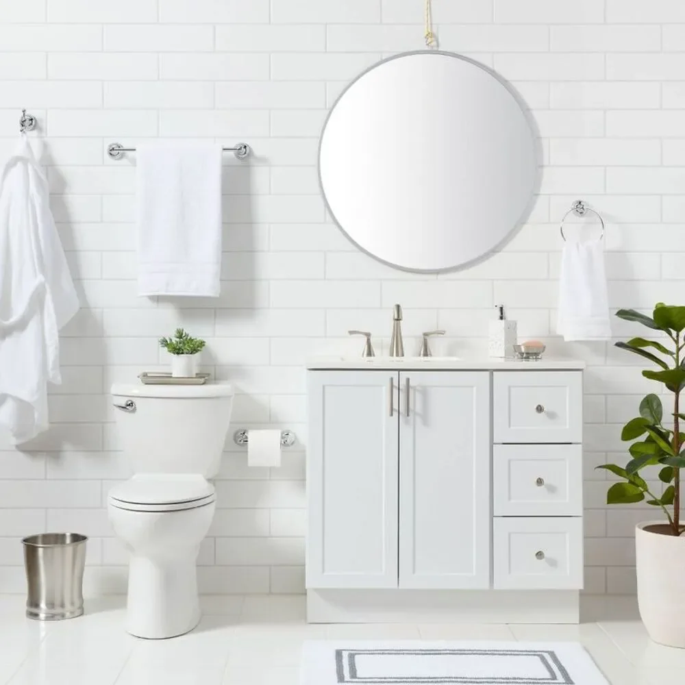 Threshold bath hardware